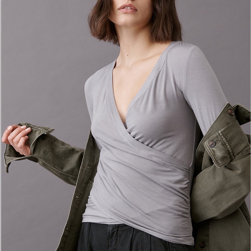 ANTHROPOLOGIE Ally Ruched Top